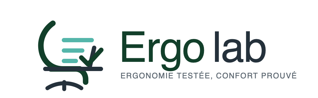 Logo Ergolab - ergonomie testée, confort prouvé