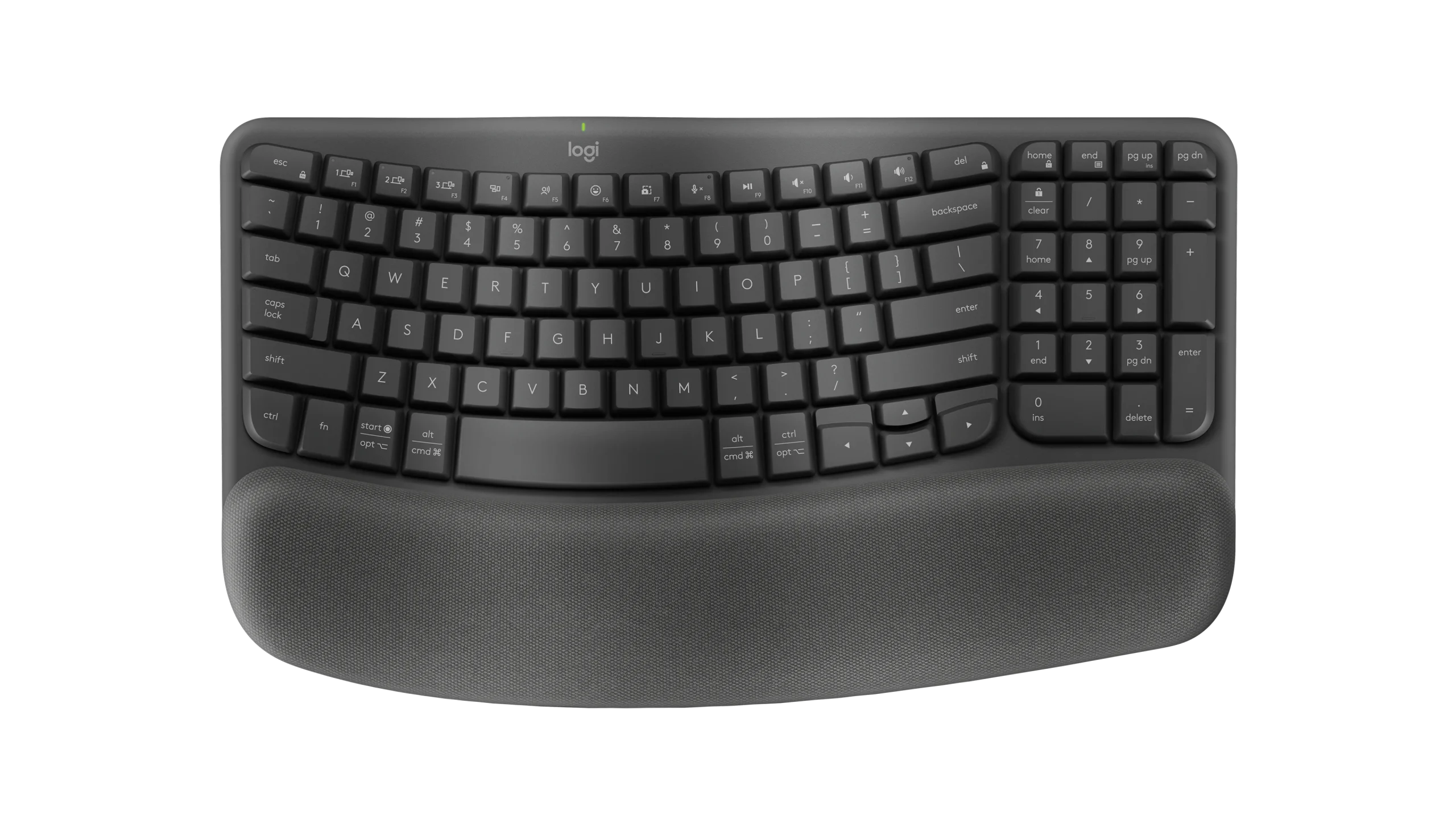 Photo officielle Logitech du Logitech Wave Keys.